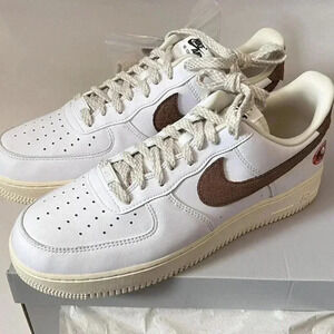 NEW Nike Unisex Air Force 1 Low ‘07 LX Leather Shoes M 10.5 / W 12 DJ9943-101